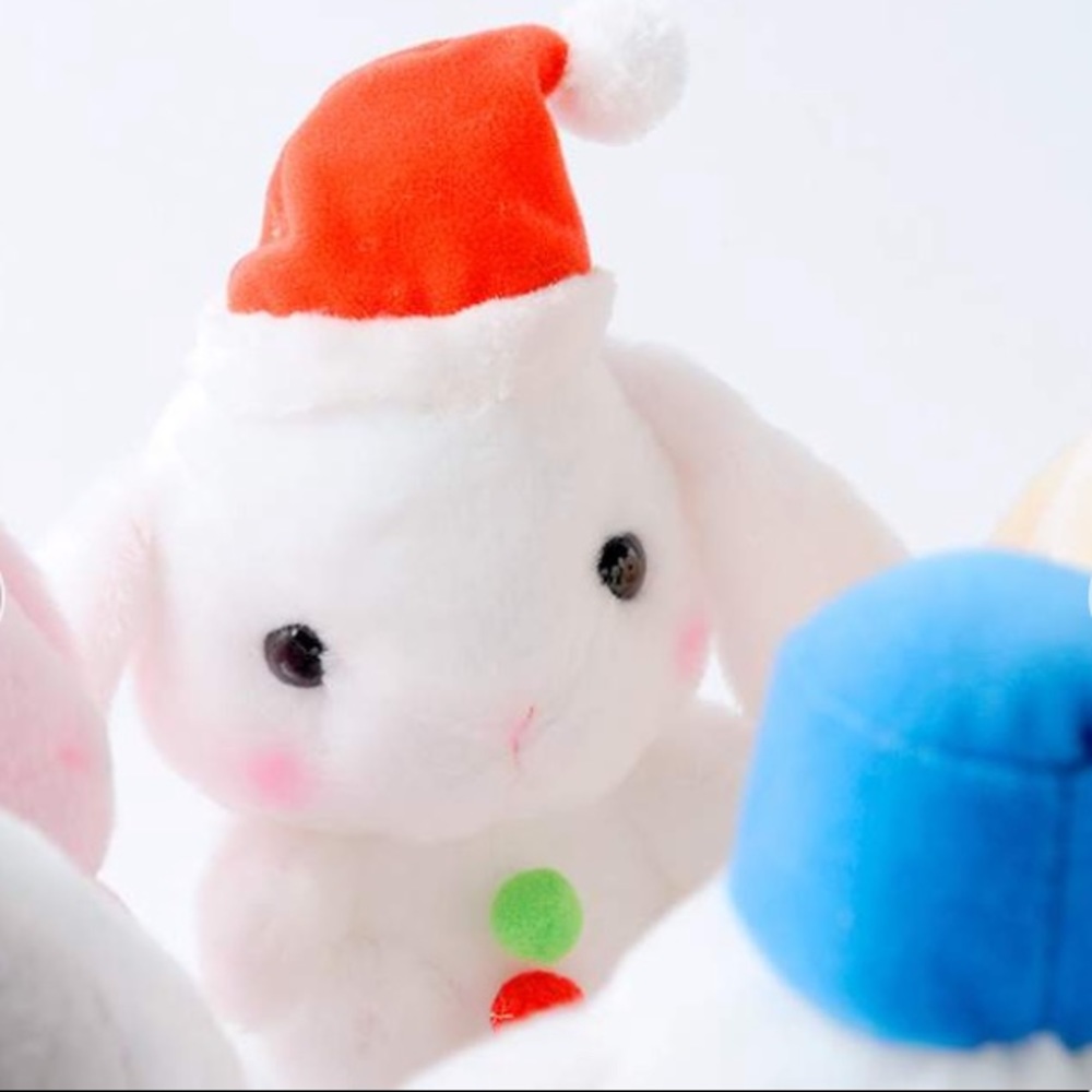 Pote Usa Loppy Merry Christmas Rabbit Shiroppy